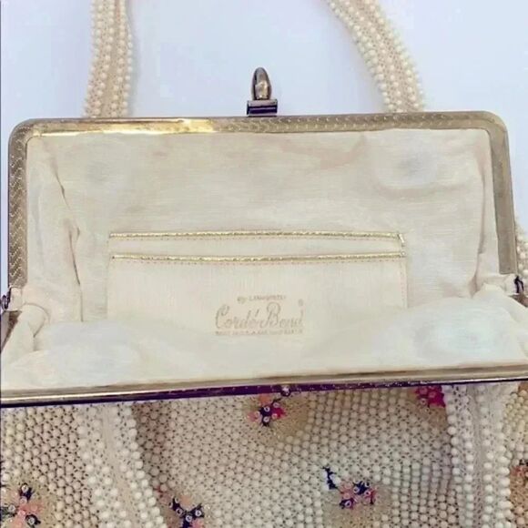 Vintage Corde Bead Handbag  - Picture 6 of 9